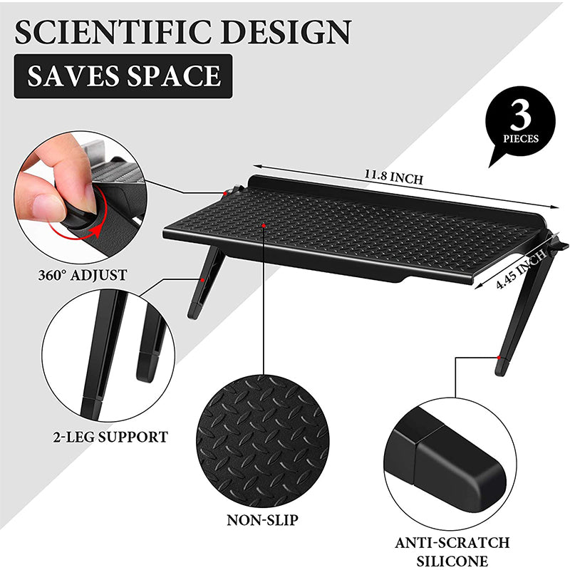 Adjustable TV Computer Top Storage Shelf fullofcarts