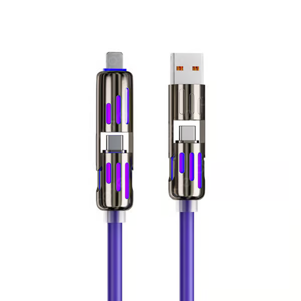 🔥4-in-1 USB Charging Cable fast charging MAX 240W