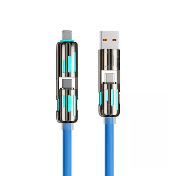 🔥4-in-1 USB Charging Cable fast charging MAX 240W