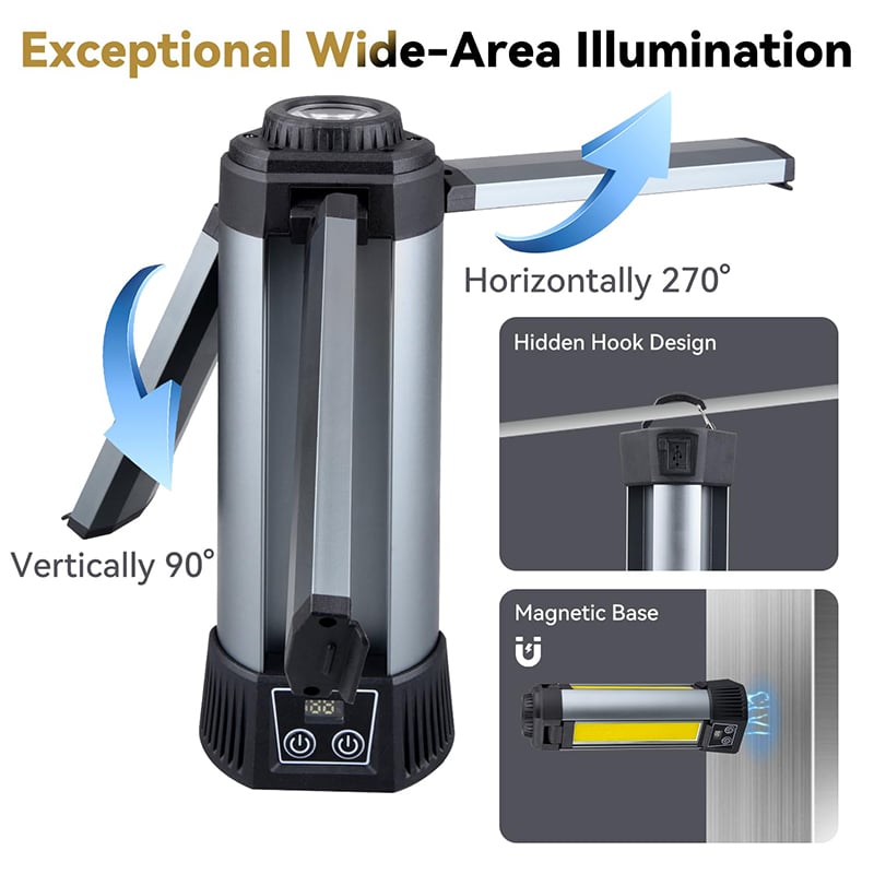 Upgraded Portable Camping Light with Bracket