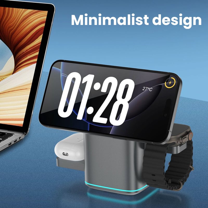 3-in-1 Wireless Fast Charging Charger
