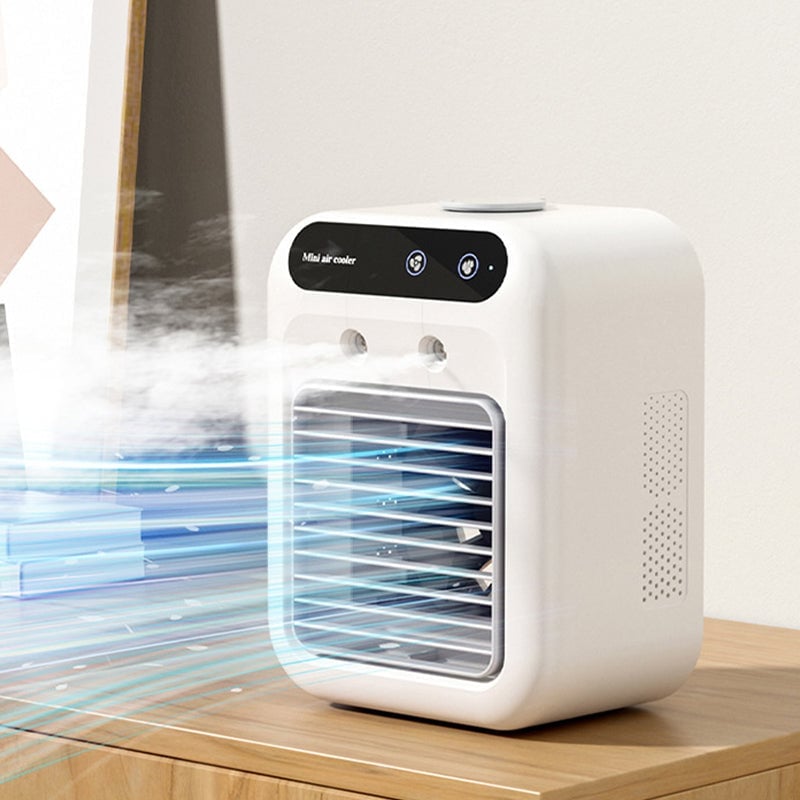 Portable 3-In-1 Cooling Fan with 2-Speed Mist