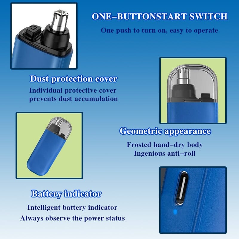 Portable Rechargeable Nose Hair Trimmer