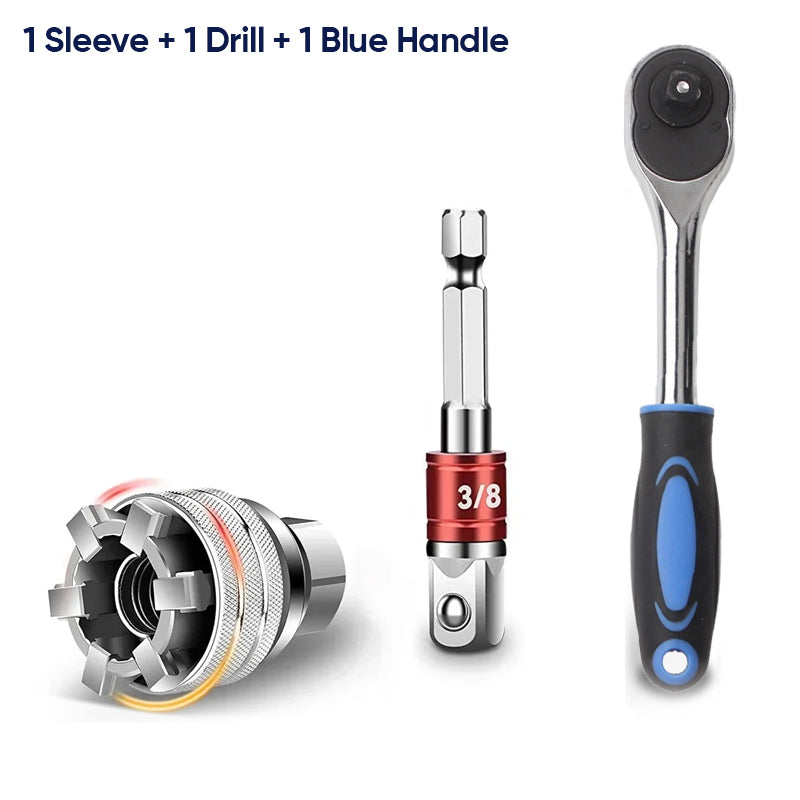 Universele Socket POWERTOOL Power Boor Adapter Zelfaanpassende Socket Universele Socket POWERTOOL Power Boor Adapter Zelfaanpassende Socket