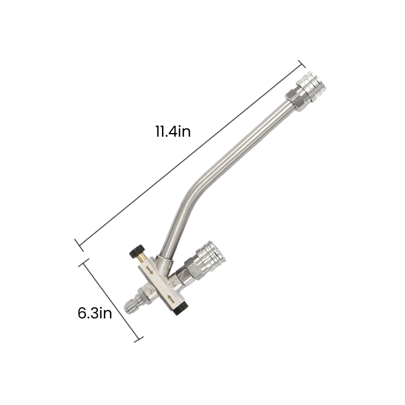 Practical Foam Cannon Dual Connector Accessory