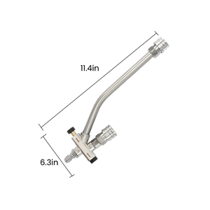 Practical Foam Cannon Dual Connector Accessory