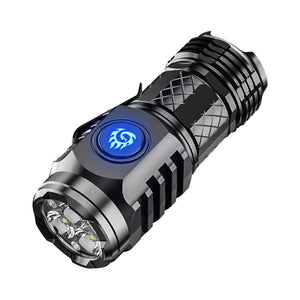Portable Three-eyed monster mini flashlight