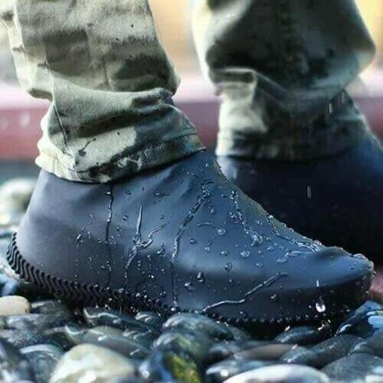 Solid Color Outdoor Waterproof Shoe Covers