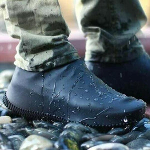 Solid Color Outdoor Waterproof Shoe Covers
