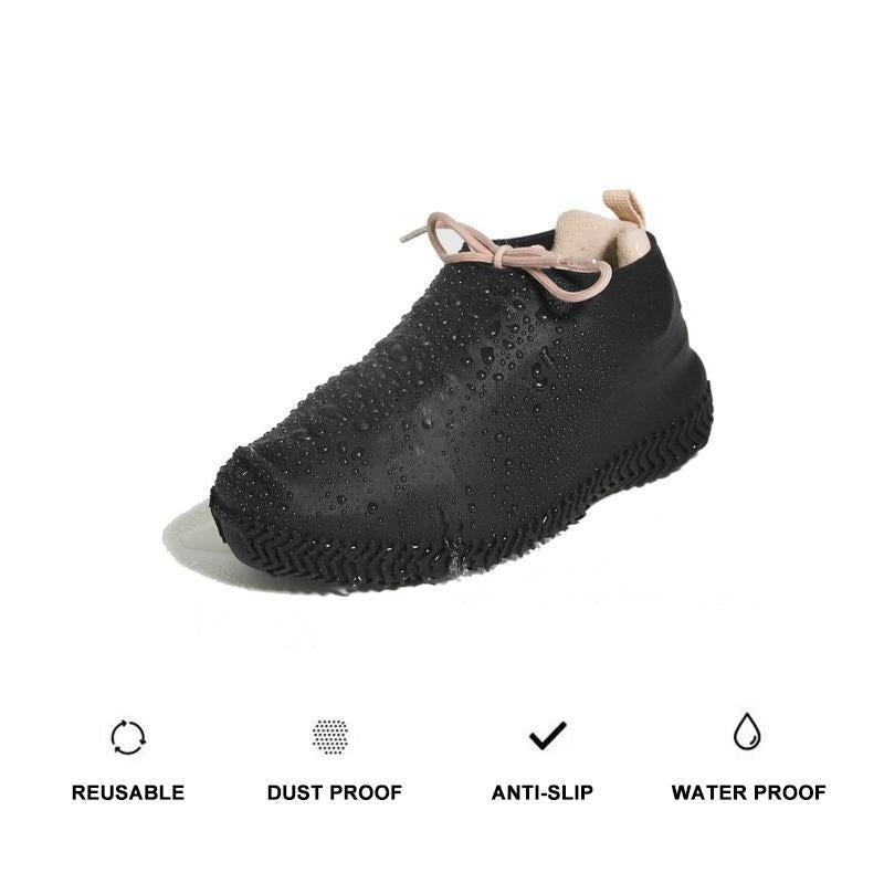 Solid Color Outdoor Waterproof Shoe Covers