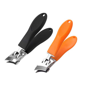 Practical Wide Jaw Opening Anti-Splash Slanted Nail Clipper