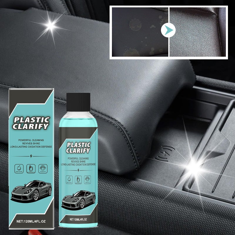 🌟Plastic Clarify for Cars - Interior Maintenance Refresher for Car
