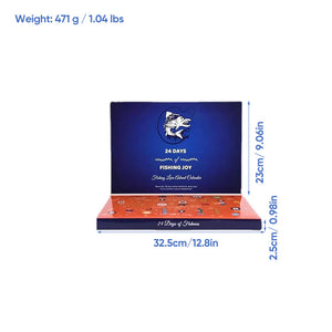 【Up To 50% Off】New 24 Days Christmas Countdown Fish Tackle Set