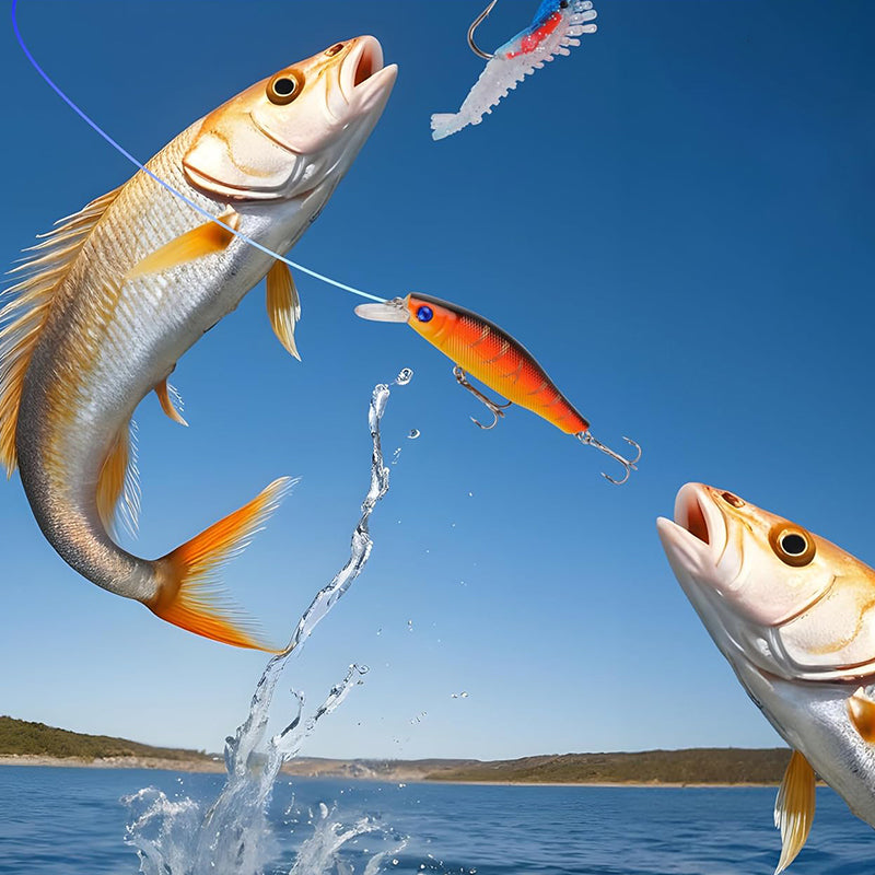 【Up To 50% Off】New 24 Days Christmas Countdown Fish Tackle Set