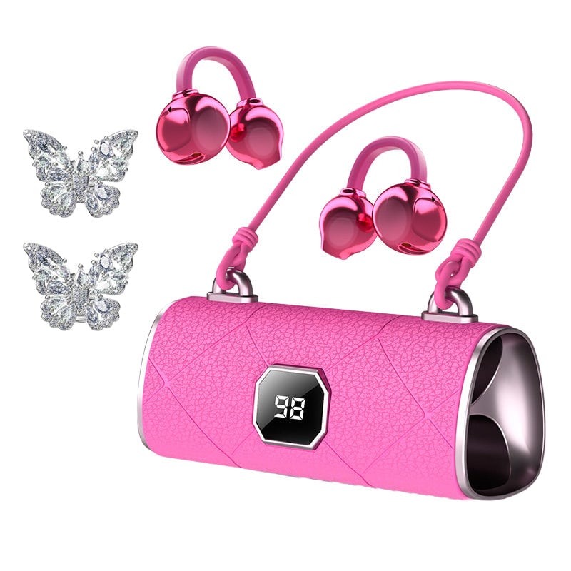 Fashionable Clip-On Wireless Headphones