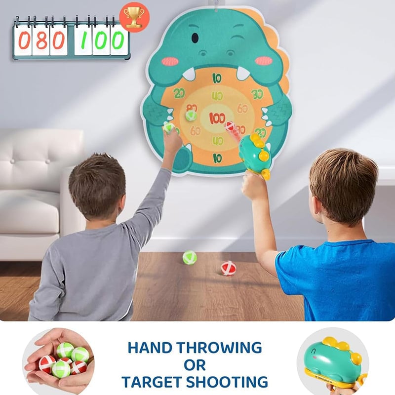 Dinosaur Dart Board Set