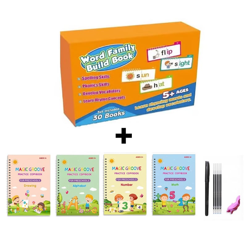 30 Read and Rhyme Flip Books