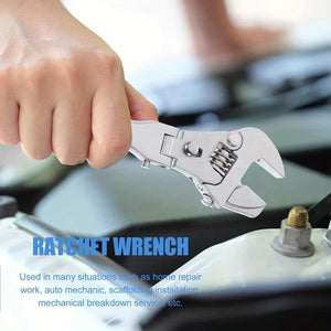 Saker 5-In-1 Adjustable Ratchet Wrench