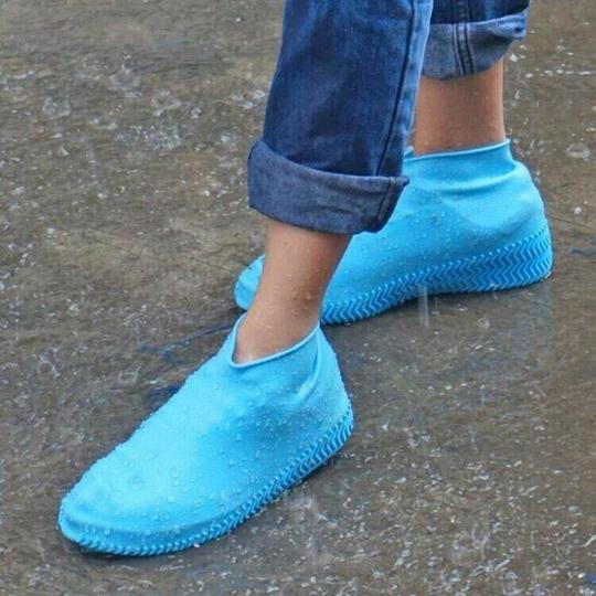 Solid Color Outdoor Waterproof Shoe Covers