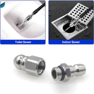 🔥66% OFF🔥Powerful Pipe Cleaning and Unclogging Nozzle