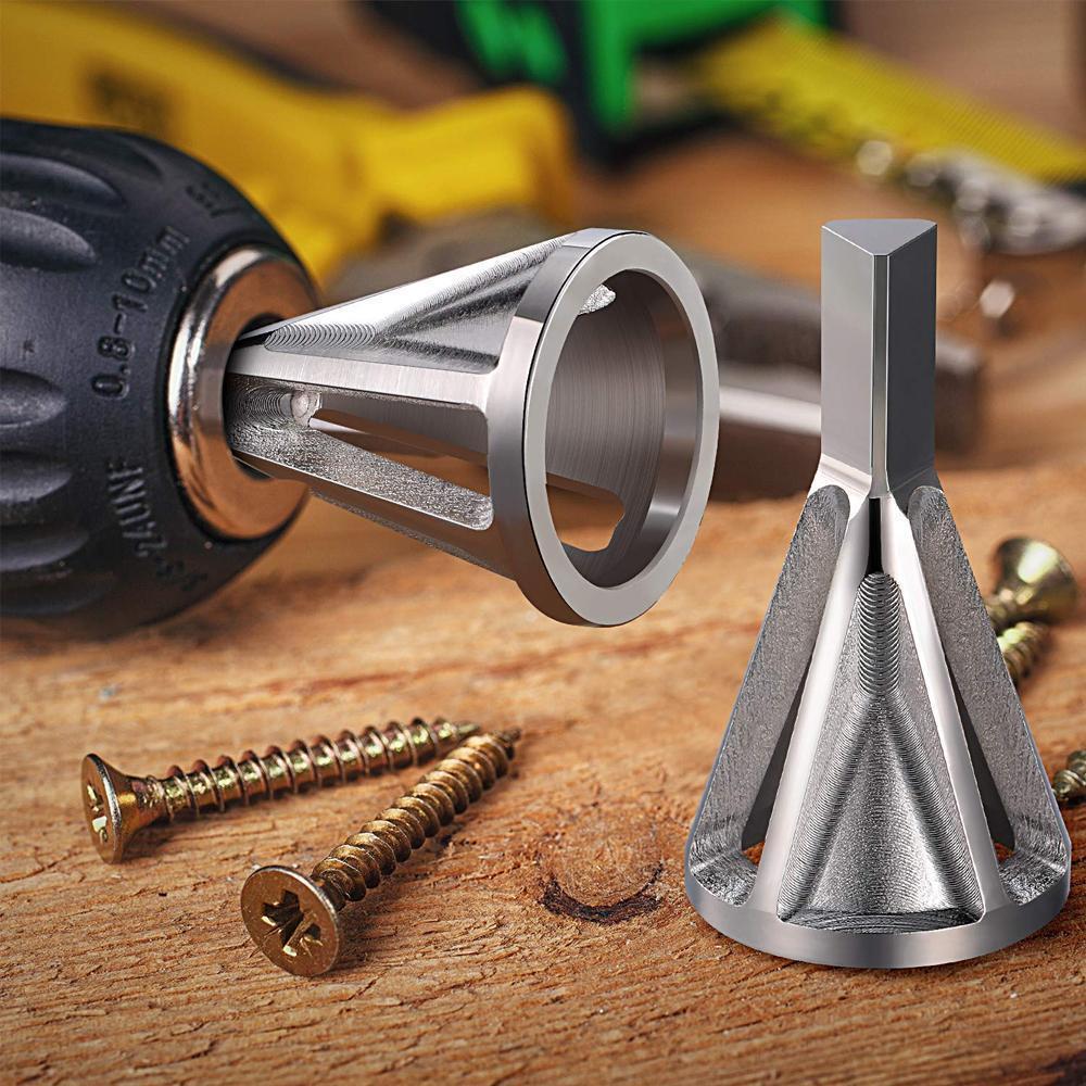Deburring External Chamfer Tool For Drill Bit