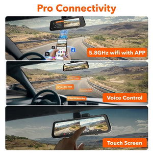 Upgraded 10" HD Multi-Function Touch Screen Car Recorder