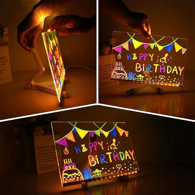 Panel Led Note Card LED Note Board with Colors🎨 – fullofcarts