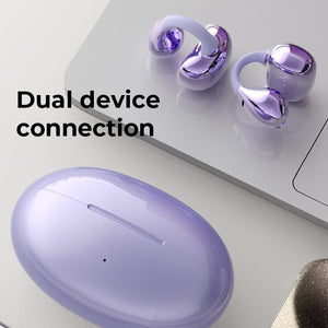 ✨AI Translation Open Ear Clip Bluetooth Headphone