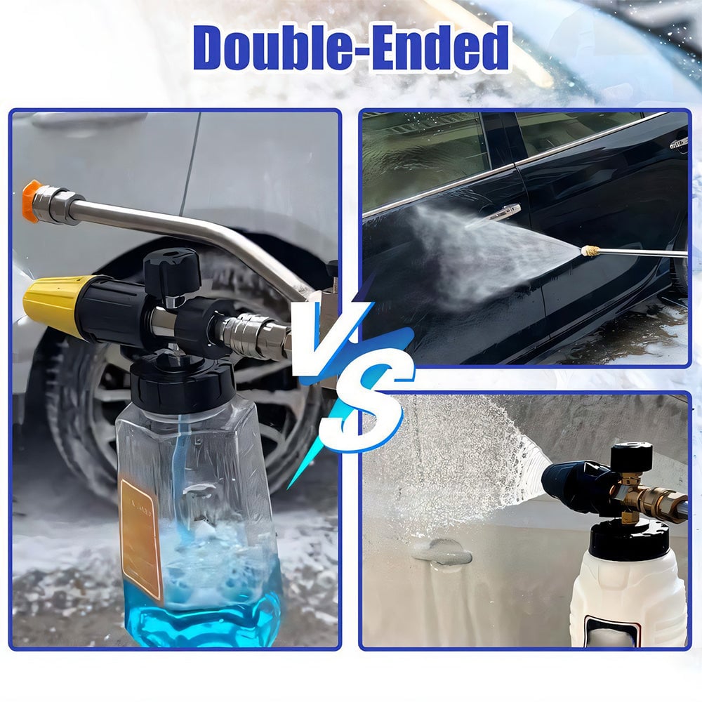 Practical Foam Cannon Dual Connector Accessory