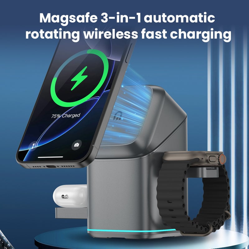 3-in-1 Wireless Fast Charging Charger – fullofcarts