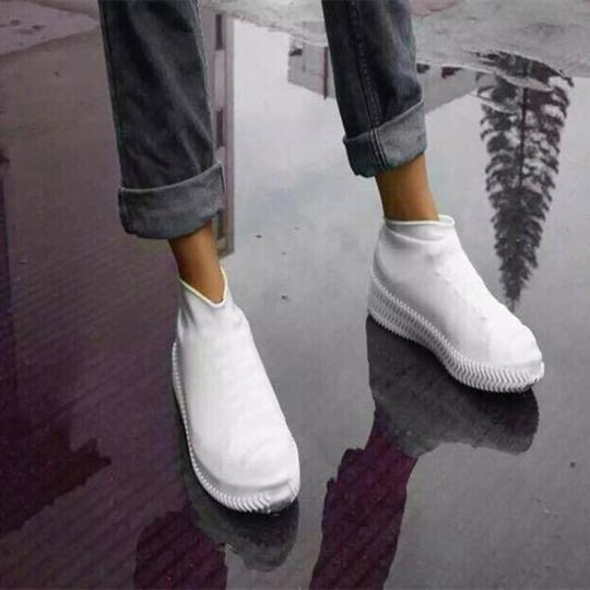 Solid Color Outdoor Waterproof Shoe Covers