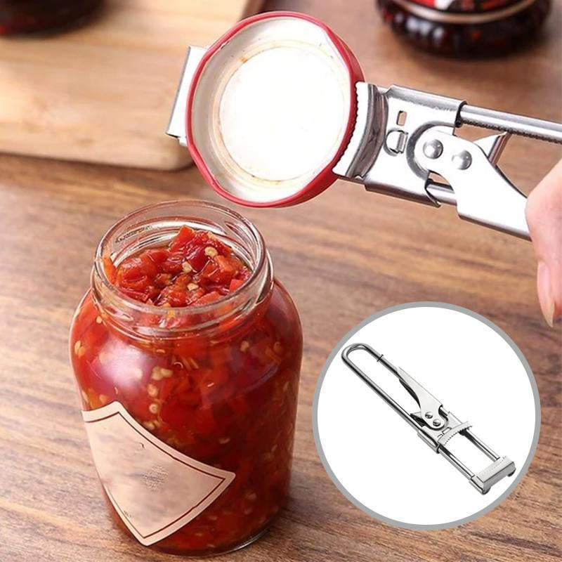 Adjustable Multifunctional Stainless Steel Can Opener