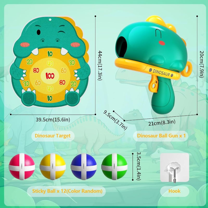 Dinosaur Dart Board Set