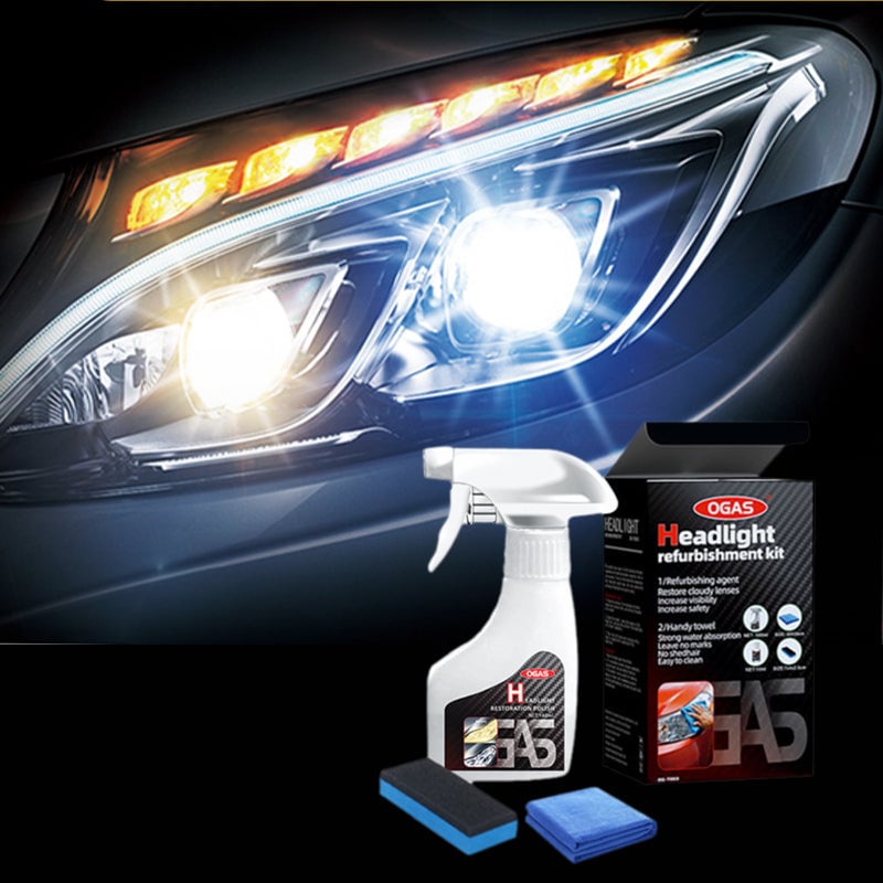 Headlight Restoration Spray