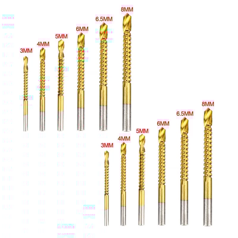 Twist Drill Bit Set Power Tool Accessories(6 Pcs )