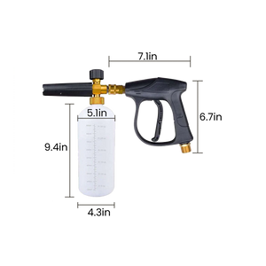 Practical Foam Cannon Dual Connector Accessory