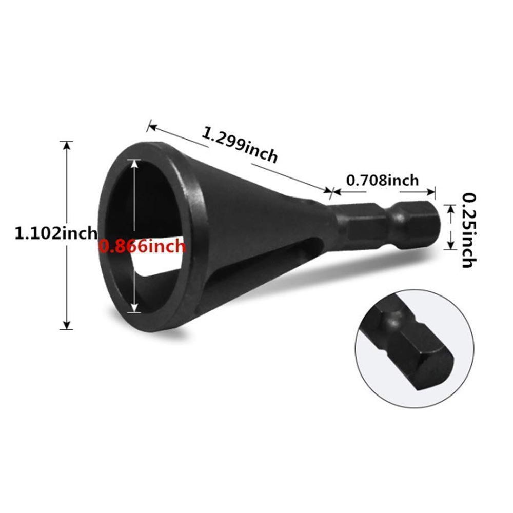 Deburring External Chamfer Tool For Drill Bit