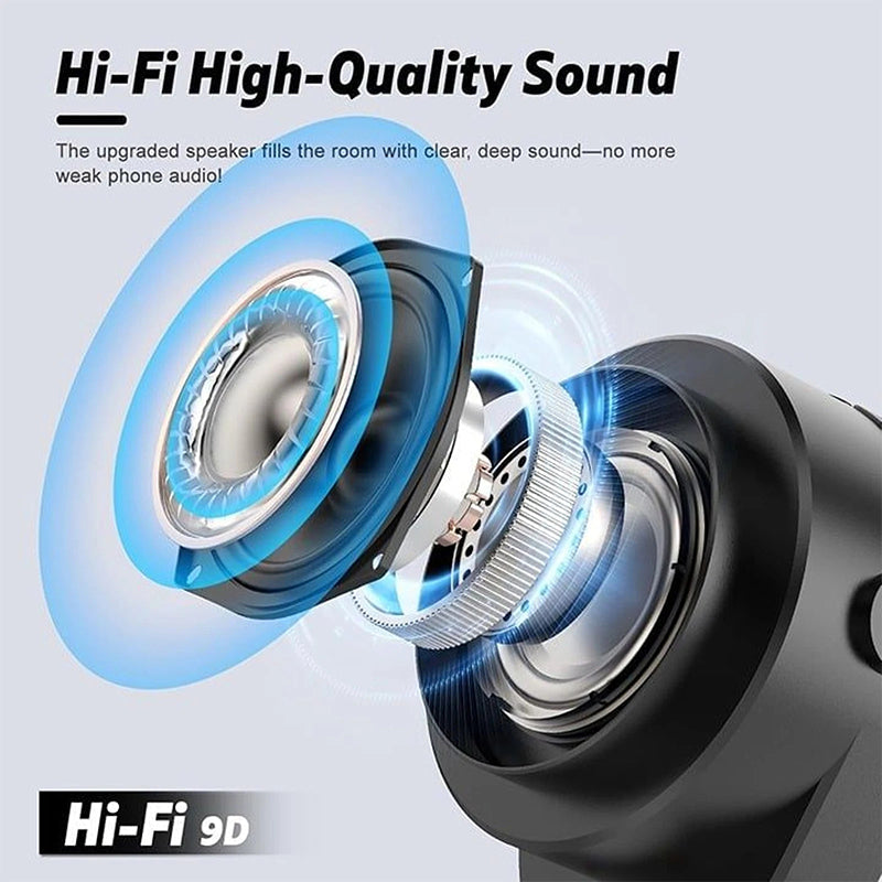 4-In-1 360° Rotating Bluetooth Speaker Stand