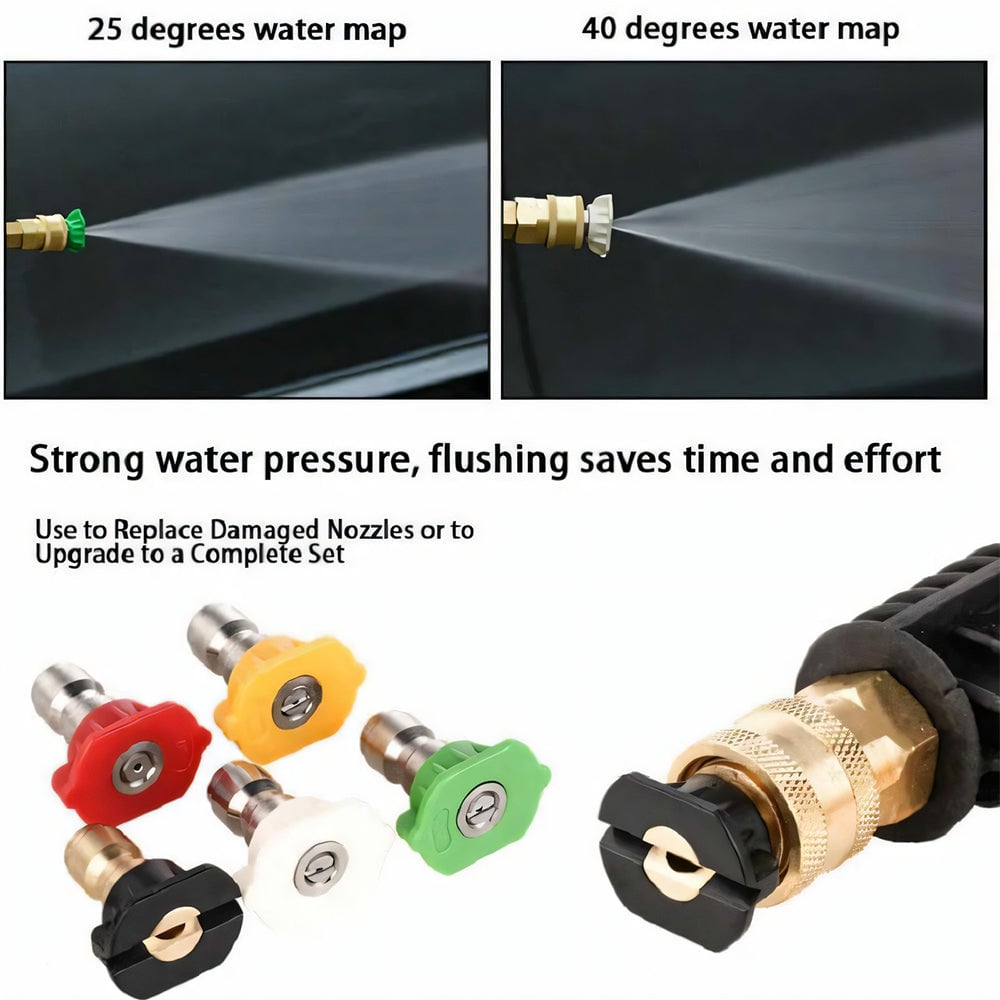 Practical Foam Cannon Dual Connector Accessory