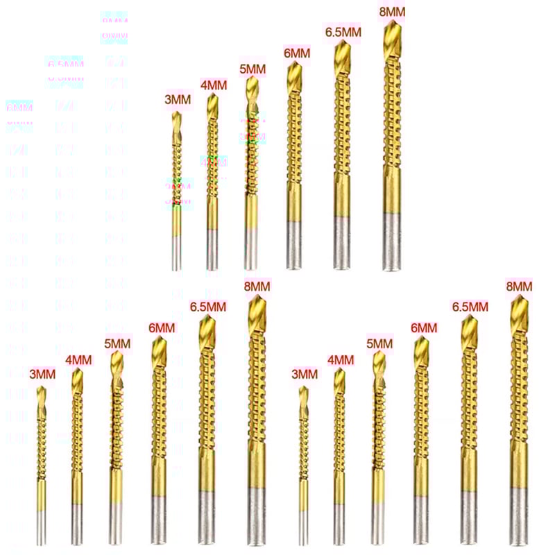 Twist Drill Bit Set Power Tool Accessories(6 Pcs )