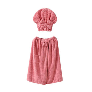 Plus Size Solid Color Bath Towel