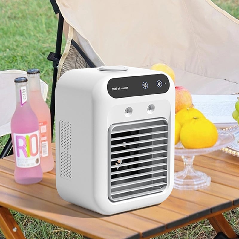 Portable 3-In-1 Cooling Fan with 2-Speed Mist