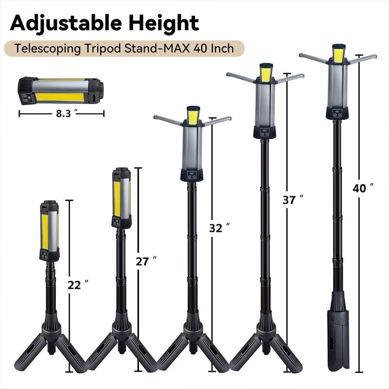 Upgraded Portable Camping Light with Bracket