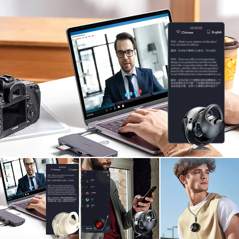 New HY-T26 Pro Wireless Bluetooth Translation Earbuds