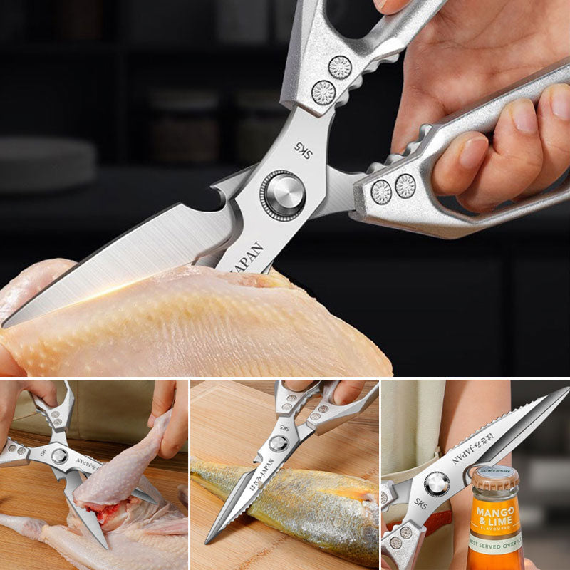 ✨ Kitchen Scissors All Purpose - Stainless Steel Kitchen Shears