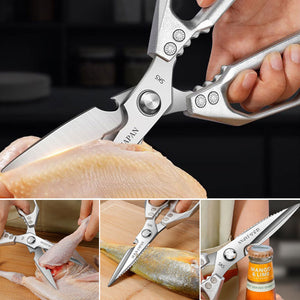 ✨ Kitchen Scissors All Purpose - Stainless Steel Kitchen Shears