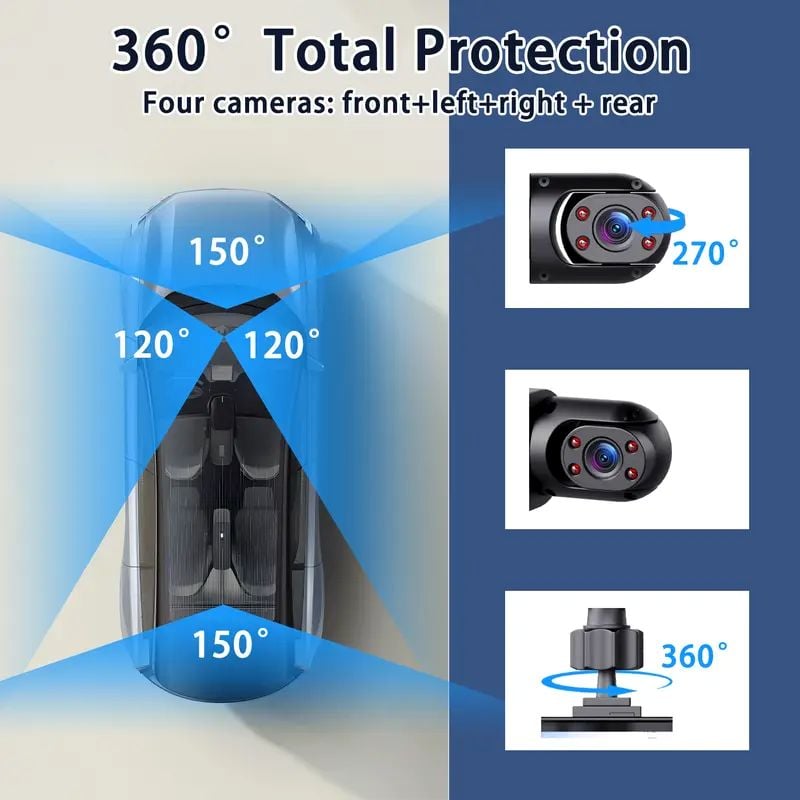 ✨50 % Off✨Full View Car Dashcam System