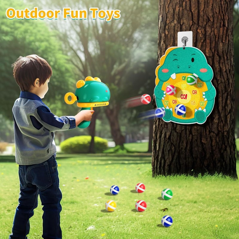 Dinosaur Dart Board Set