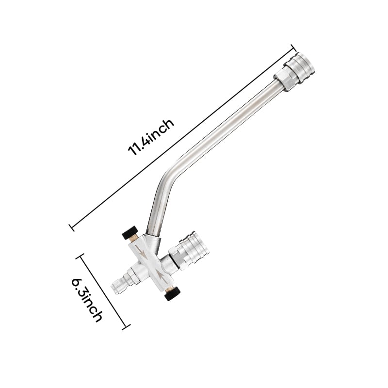 Practical Foam Cannon Dual Connector Accessory
