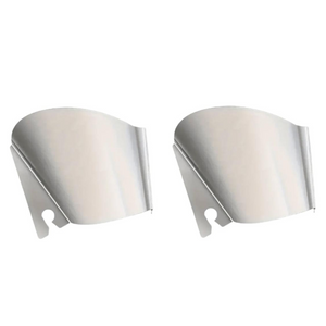 Stainless steel pouring shield